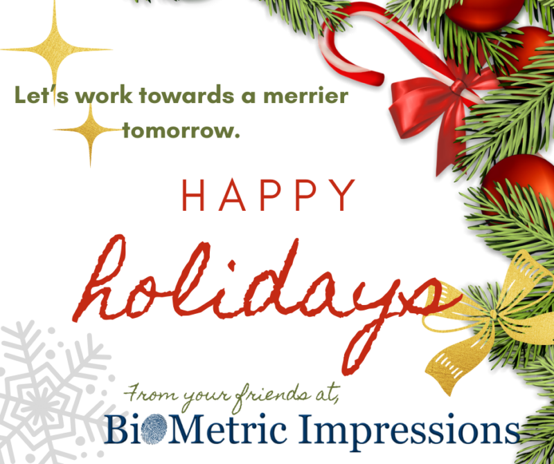 2024 - Happy Holidays! - BioMetric Impressions